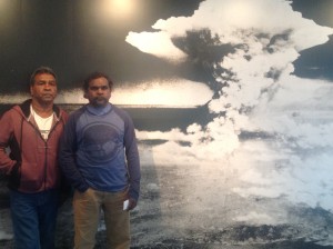 6. Steve and Russell at the Hiroshima memorial museum