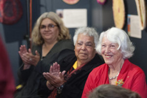 'Maralinga's Long Shadow: Yvonne's story' written by Christobel Mattingley launched at TANDANYA on the 2/6/2016. Pic Ben Searcy